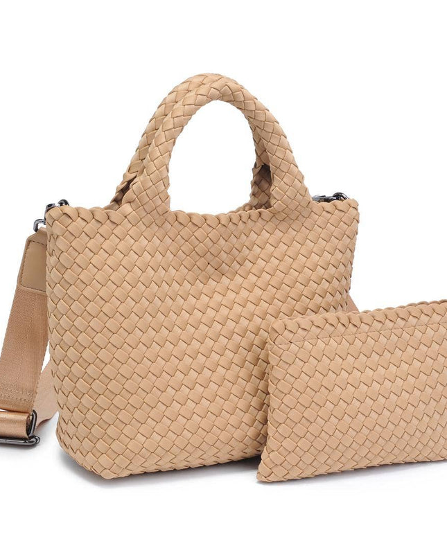 Sky's The Limit - Small Woven Neoprene Crossbody