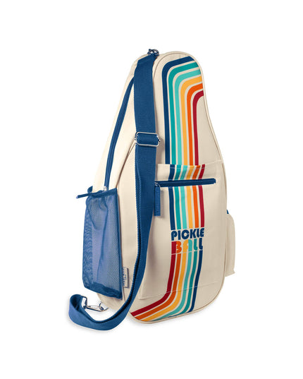 Pickleball Bag, Retro Stripe