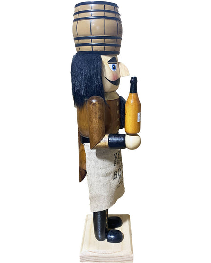 14" Bourbon Barrel Nutcracker