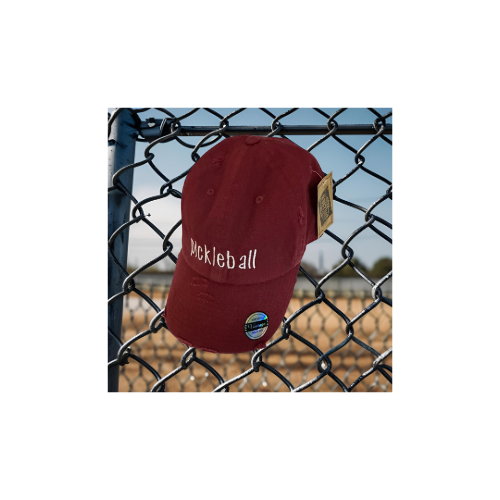 "Pickleball" Exclusive Embroidered Vintage Distressed Washed Style Baseball Caps