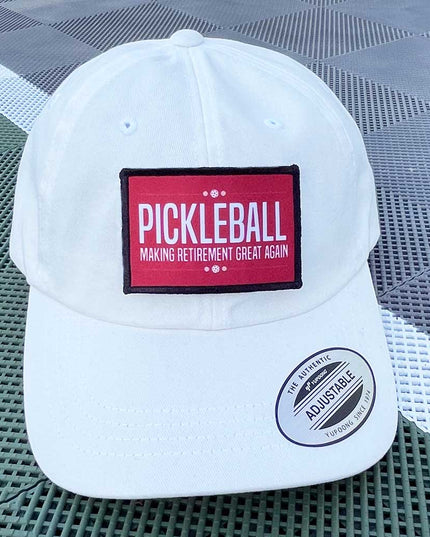Pickleball - Making Retirement Great Again - Removable Patch