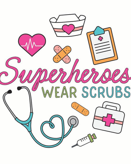 Car Coaster-Superheroes Wear Scrubs Icons