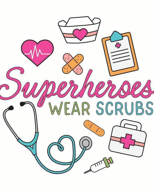 Car Coaster-Superheroes Wear Scrubs Icons