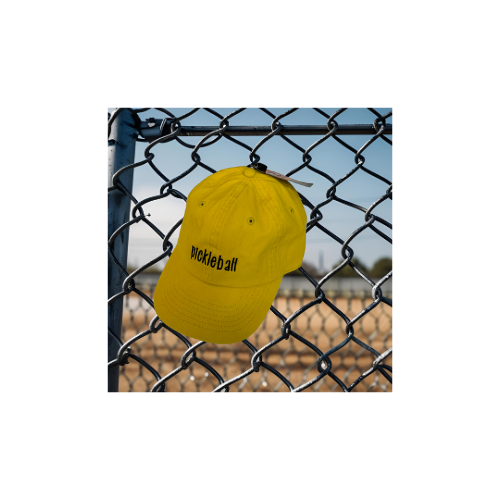 "Pickleball" Exclusive Embroidered Vintage Distressed Washed Style Baseball Caps