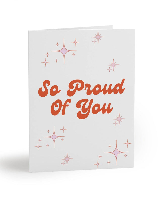 So Proud Of You Pickleball Greeting Card