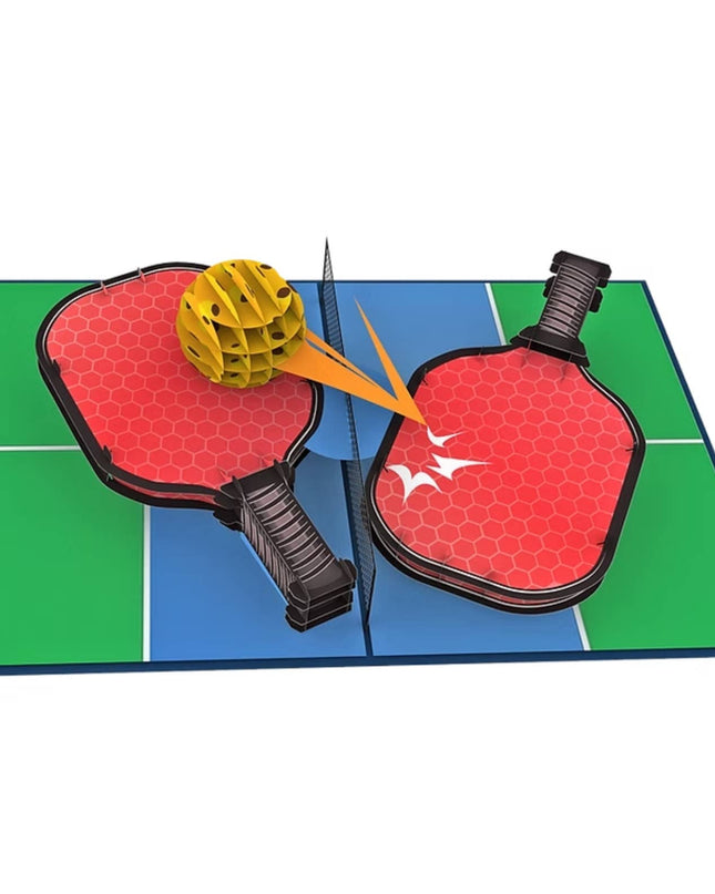 Pickleball Pop Up Card