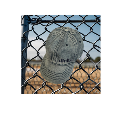 "Dink" Exclusive Embroidered Vintage Distressed Washed Style Baseball Caps