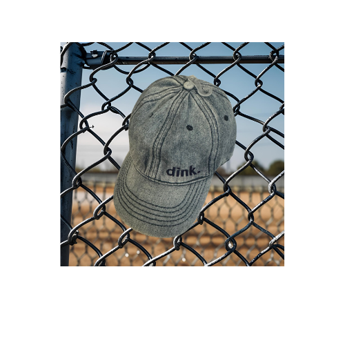 "Dink" Exclusive Embroidered Vintage Distressed Washed Style Baseball Caps