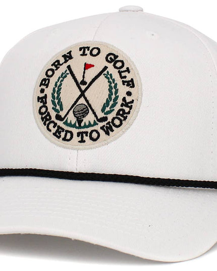 Born to Golf Forced to Work Ballcap