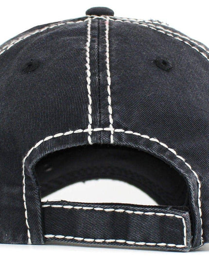 "Pickleball Queen" Vintage Washed Baseball Cap