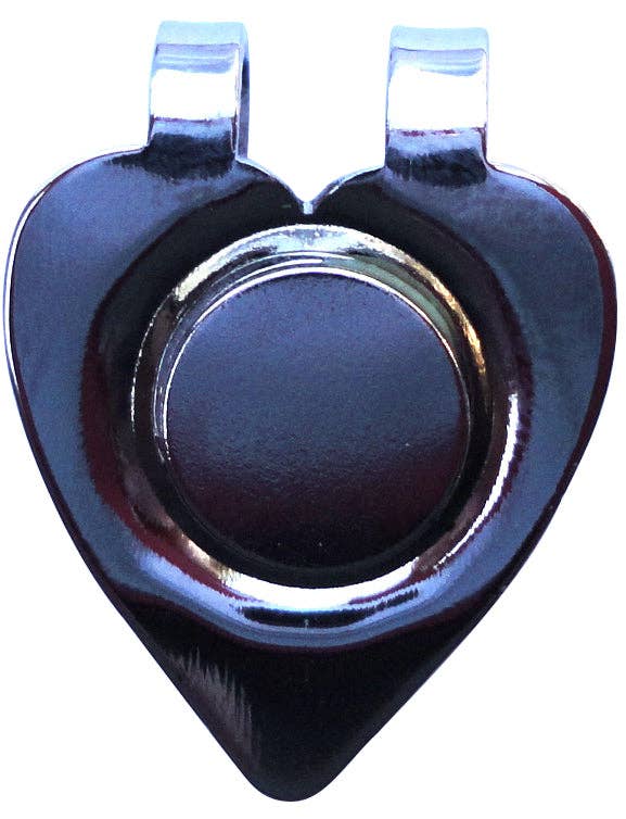 Heart Shaped Magnetic Hat Clip