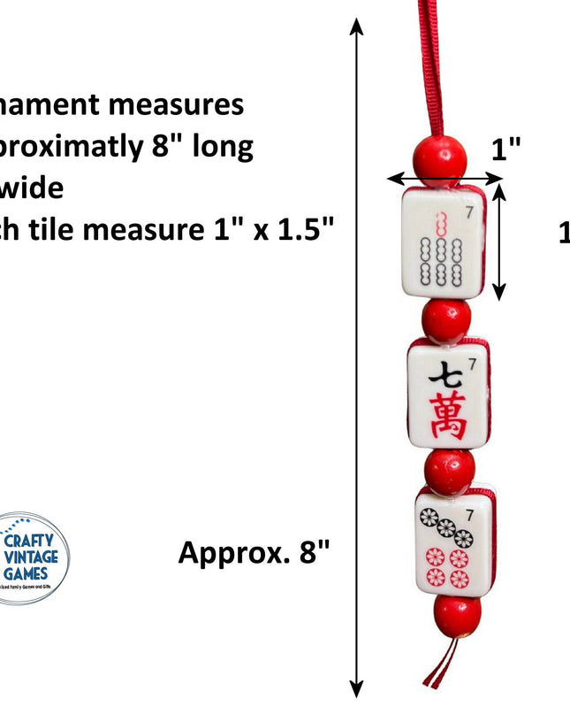 Mahjong Tile Ornament