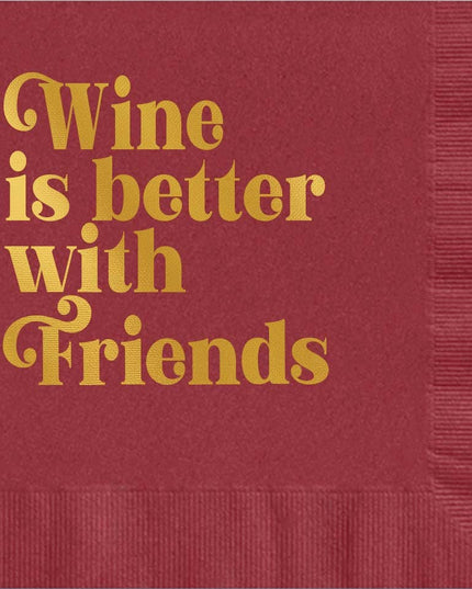 Wine is Better with Friends Naps