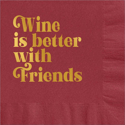 Wine is Better with Friends Naps