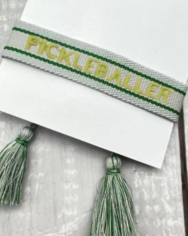 PickleBaller Woven Bracelet