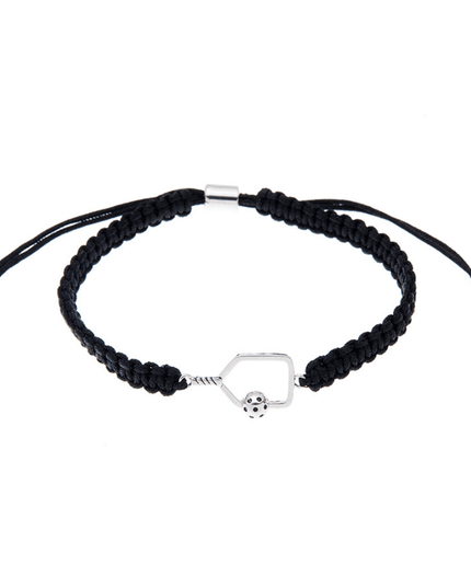 Pickleball Paddle Adjustable Rope Bracelet - Pick Color