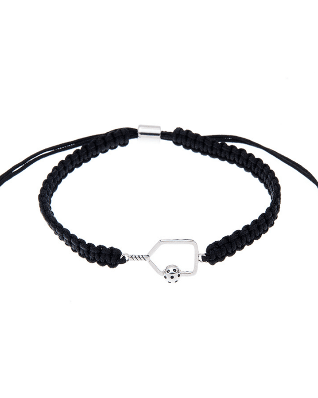 Pickleball Paddle Adjustable Rope Bracelet - Pick Color