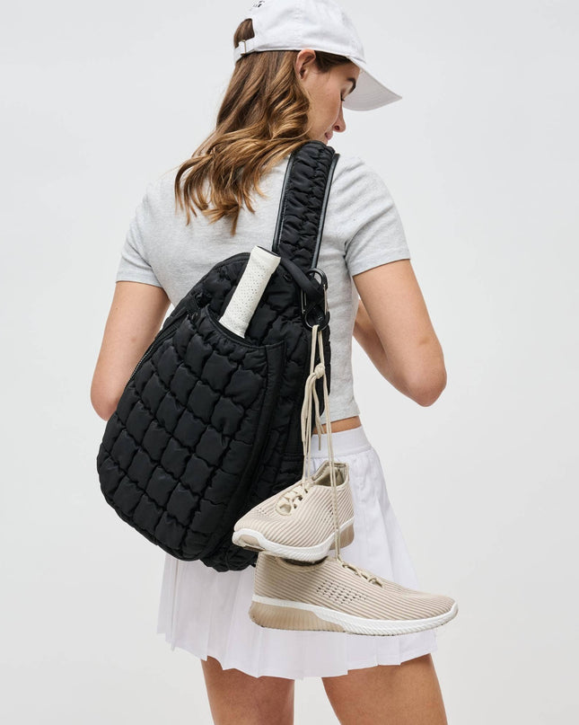 Match Point - Quilted Puffer Pickleball-Paddle Tennis Sling
