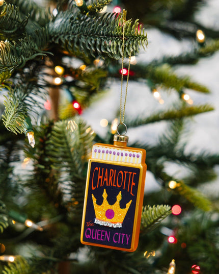 Charlotte Matchbook Ornament