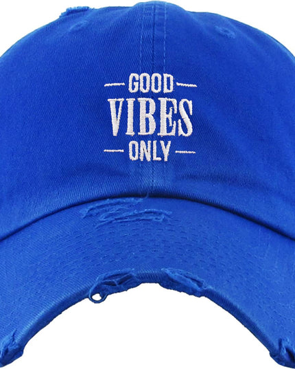 Good Vibes Vintage Dad Hat
