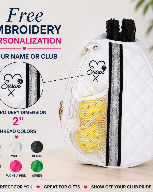 Jillian Pickle Ball Bag Sling Berry