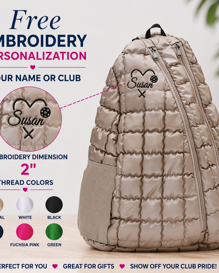 Puffy Pickleball Bag