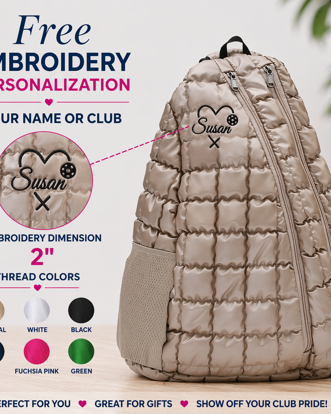 Puffy Pickleball Bag