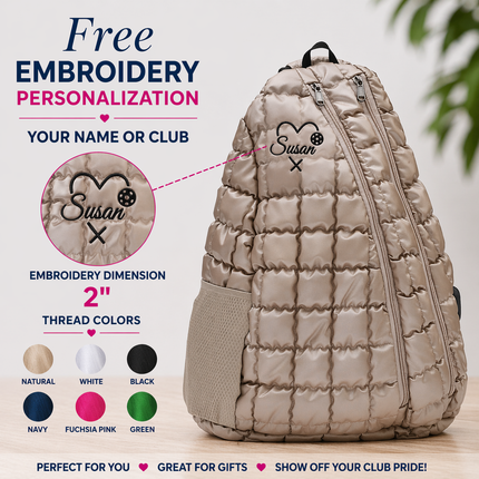 Puffy Pickleball Bag