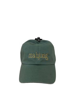 Mahjong Embroidered Hat