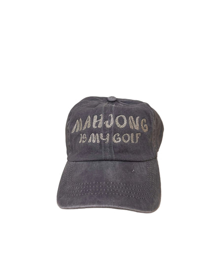 Mahjong is My Golf Embroidered Hat