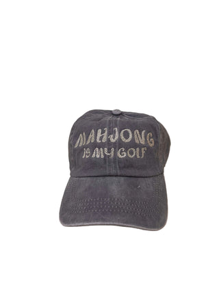 Mahjong is My Golf Embroidered Hat