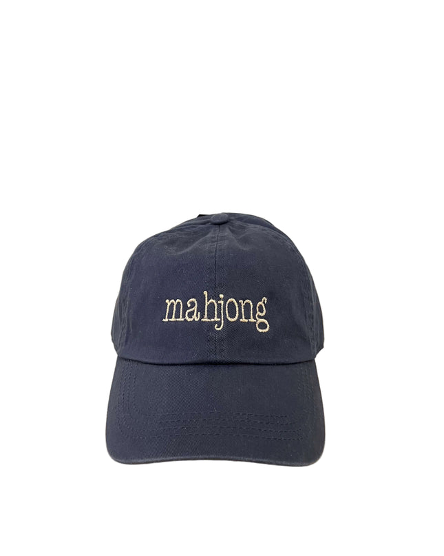 Mahjong Embroidered Hat