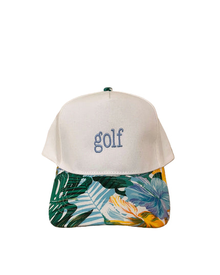 Golf Tropical C/B Embro Hat