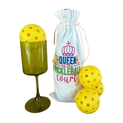 Queen of the Court Wine Bag