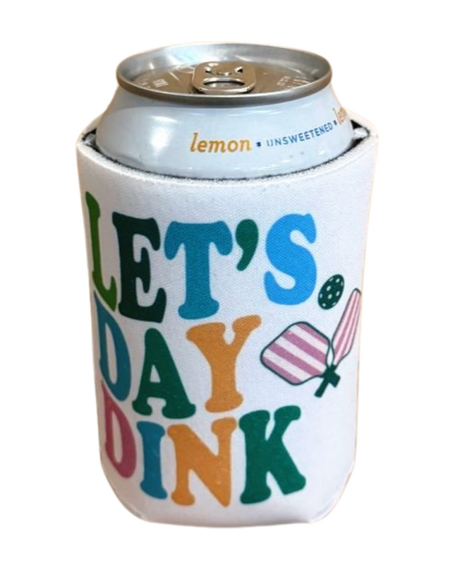 Pickleball Neoprene Can Coolers in Multi Colors & Designs 12oz