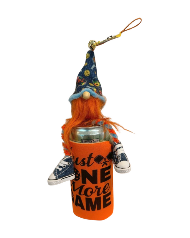 Pickleball Gnome Car Charm, Rearview Mirror Ornaments