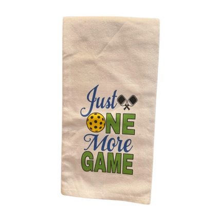 One More Game Pickleball Bar Towel
