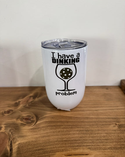 Mahjongg best Drinks with Friends Wine Tumbler