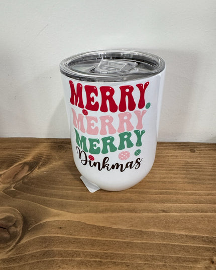 Mahjongg best Drinks with Friends Wine Tumbler