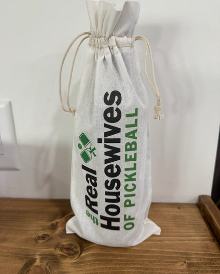 The Real Housewives of Pickleball Wine Bag