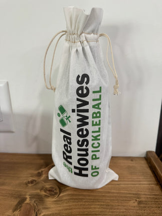 The Real Housewives of Pickleball Wine Bag