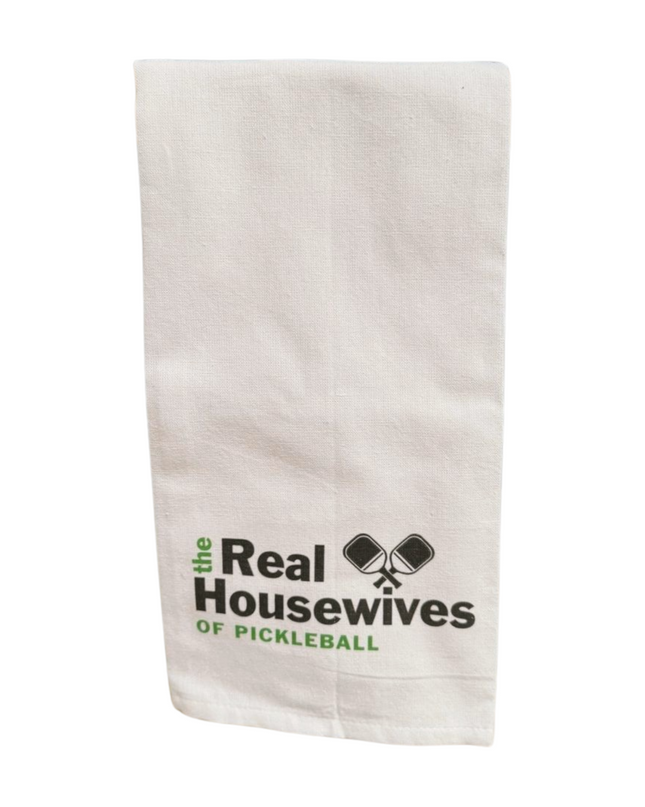 The Real Housewives of Pickleball Bar Towel