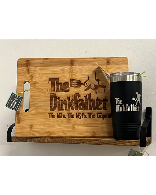 Get Out of the Kitchen Grill Engraved Bamboo Wood Cutting Board