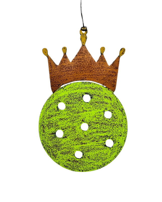 Pickleball Crown Ornament