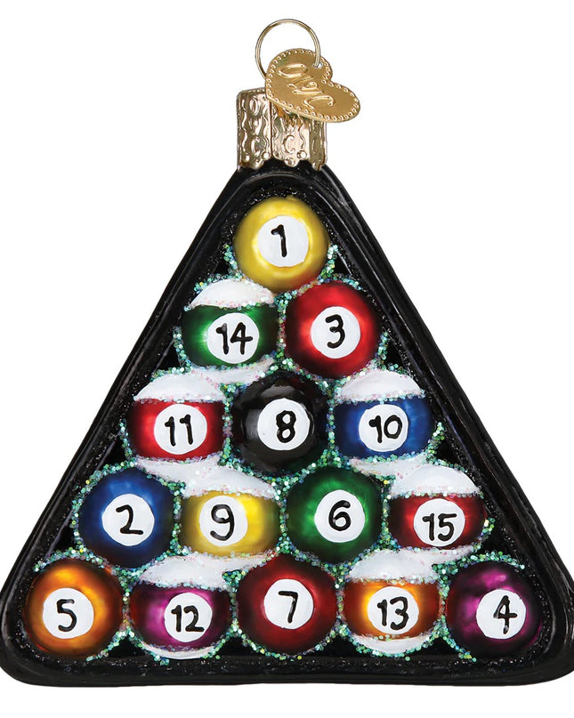 Billiard Balls Ornament