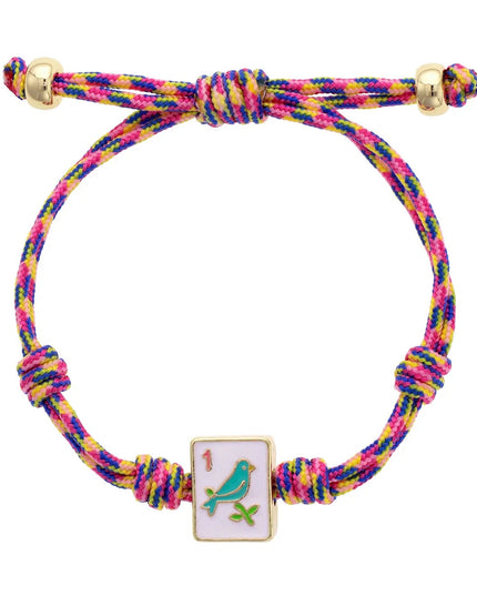Sparrow Mahjong Paracord Bracelet