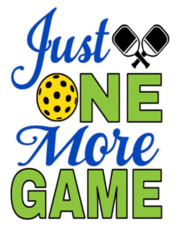 Just One More Game Pickleball Mug