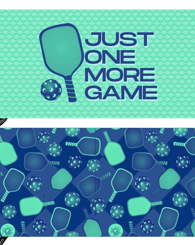 Just One More Game Double-Sided Microfiber Sport Towel