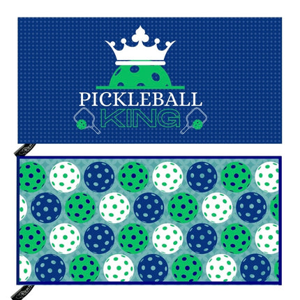 Pickleball King Double-Sided Microfiber Sport Towel
