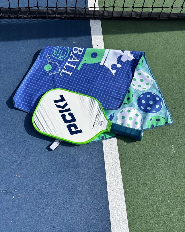 Pickleball King Double-Sided Microfiber Sport Towel